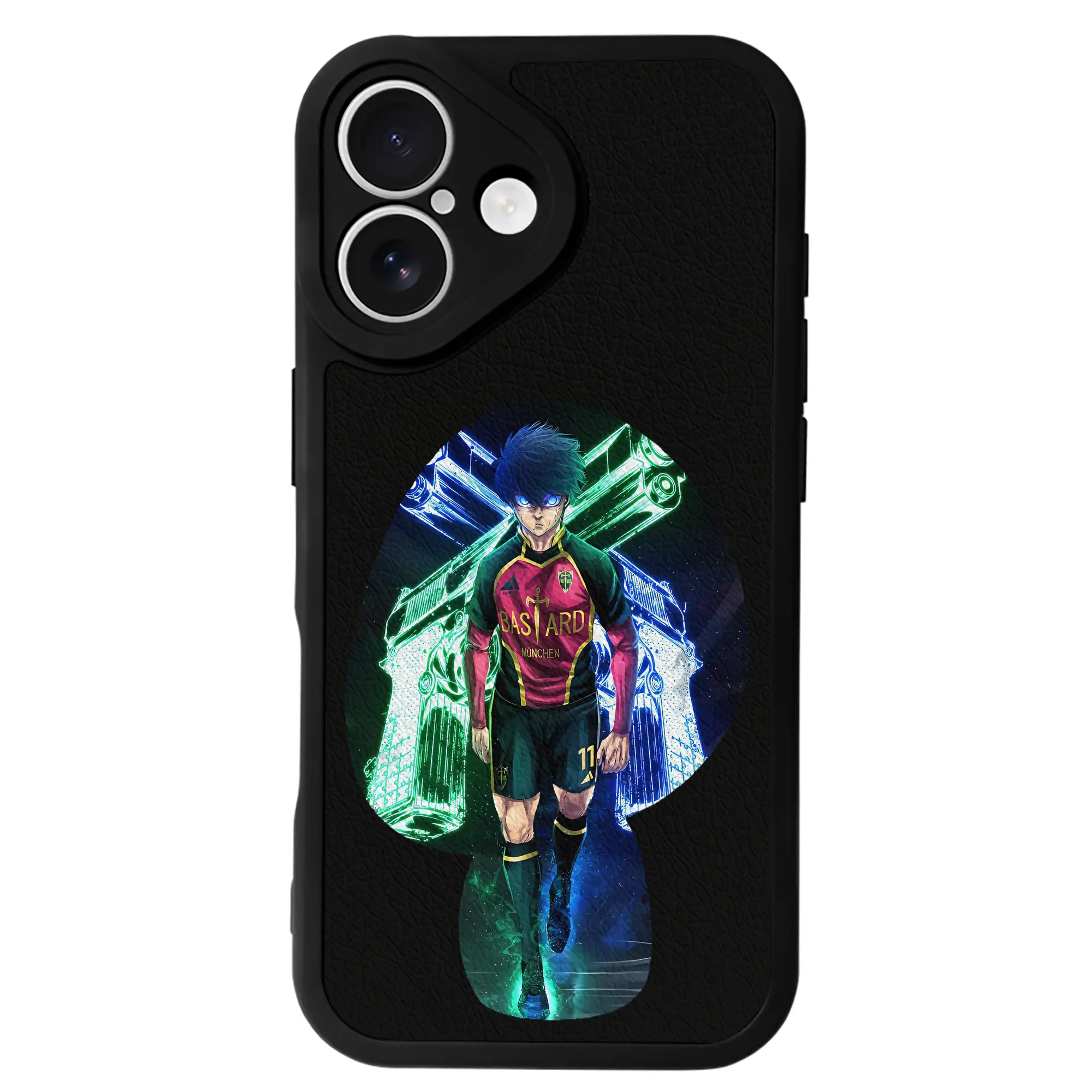 ブルーロック グッズ 潔 世一 - IPhone 16シリーズ対応 ・ シリコンスマホケース ・ レザー調 ・ 高精度フィット ・ 耐衝撃 ・ ワイヤレス充電対応 ・ 精密カット